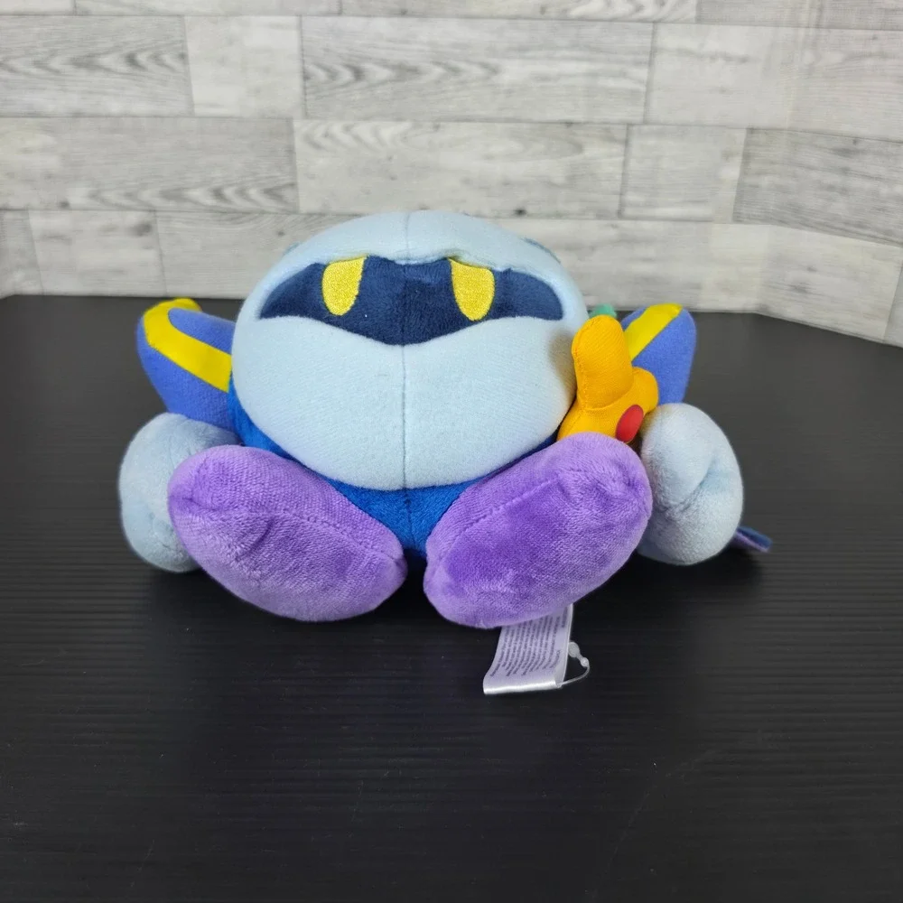 Kirby Meta Knight Plush San-Ei Little Buddy Nintendo Video Game Toy Blue 7.5in